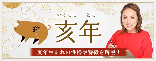 You are currently viewing 亥年（いのししどし）生まれの性格｜干支別に特徴や年齢、相性を解説