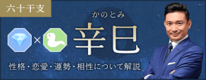 辛巳（かのとみ）の性格や特徴は？恋愛・相性も解説