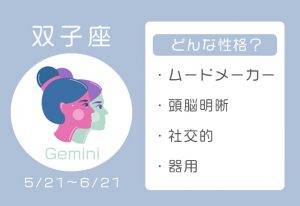 双子座の性格とは？恋愛・仕事・人間関係の特徴、2026年の運勢【12星座占い】