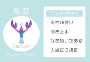 蟹座の性格とは？恋愛・仕事・人間関係の特徴、2026年の運勢【12星座占い】