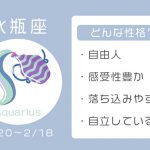 水瓶座ってどんな性格? 恋愛傾向・結婚観・相性の良い星座【12星座占い】