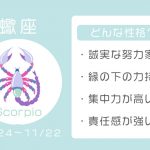 蠍座ってどんな性格? 恋愛傾向・結婚観・相性の良い星座【12星座占い】