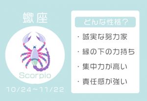 蠍座の性格とは？恋愛・仕事・人間関係の特徴、2026年の運勢【12星座占い】